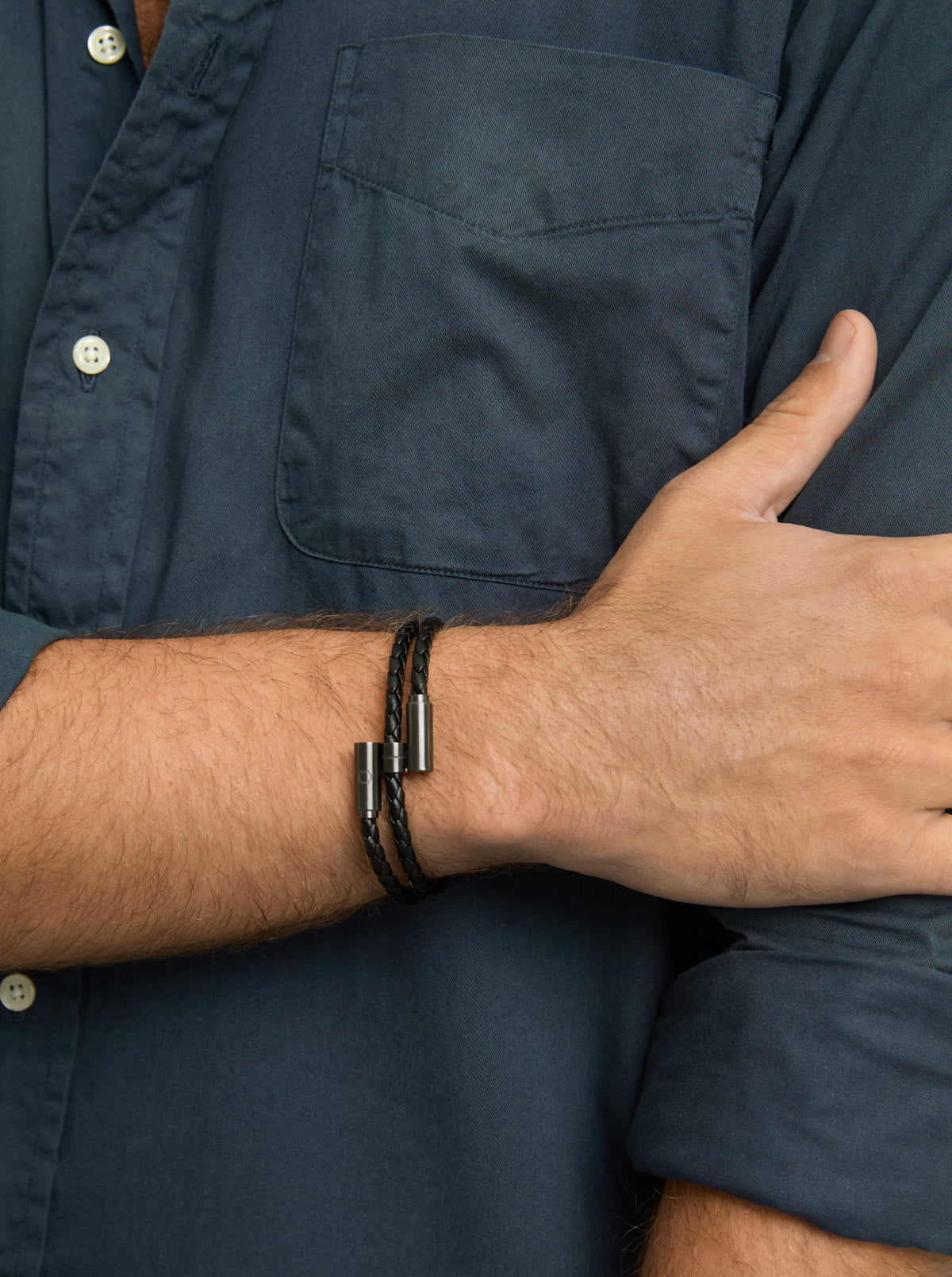 Pulseira One Men Ruged Black - OAMB4212LP