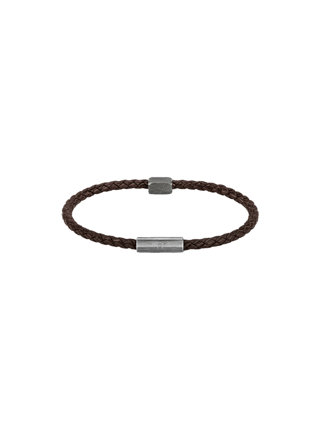 Pulseira One Men Core Brown Dark Gray Textured