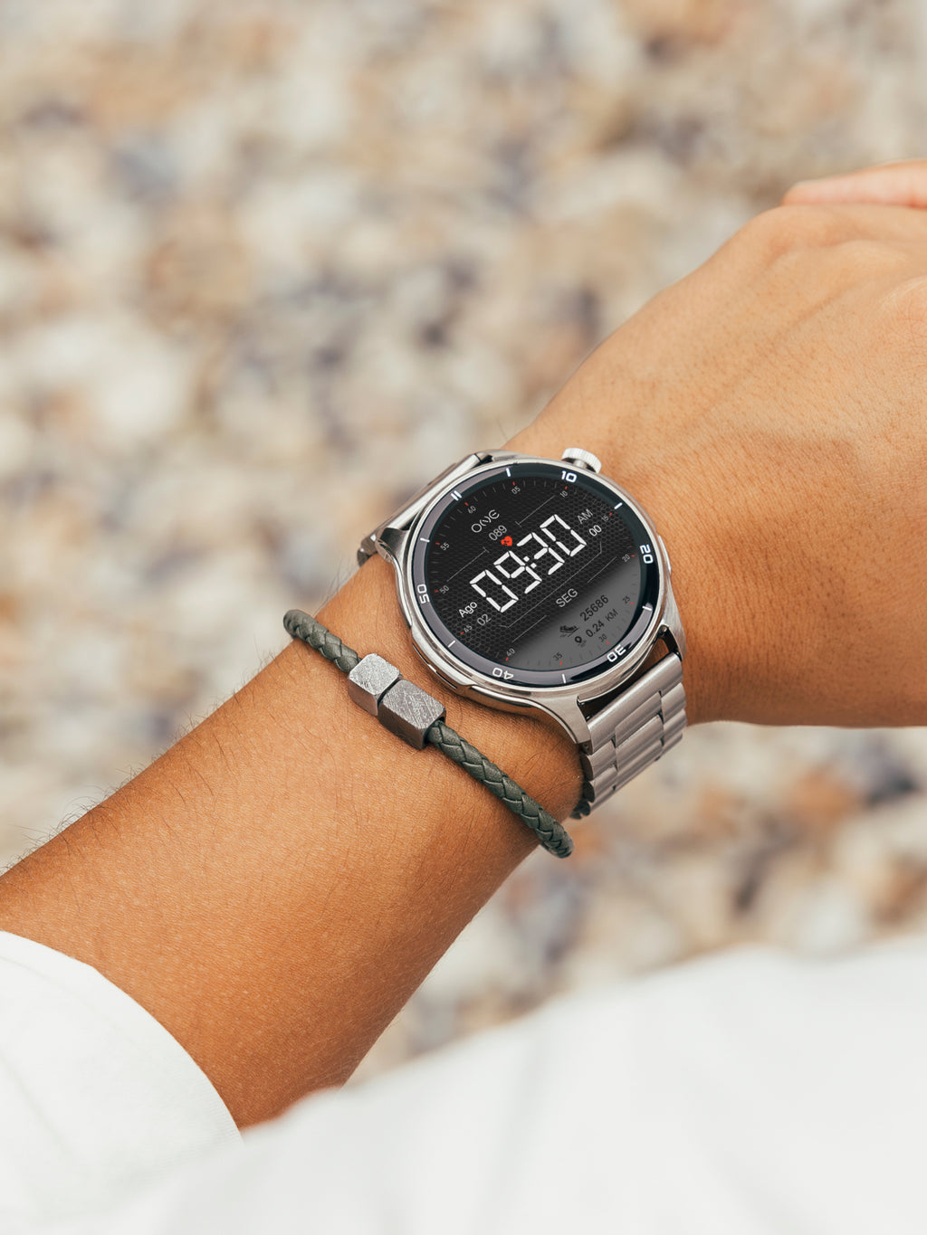 Pulseira One Men Core Green - OAMB5109LV