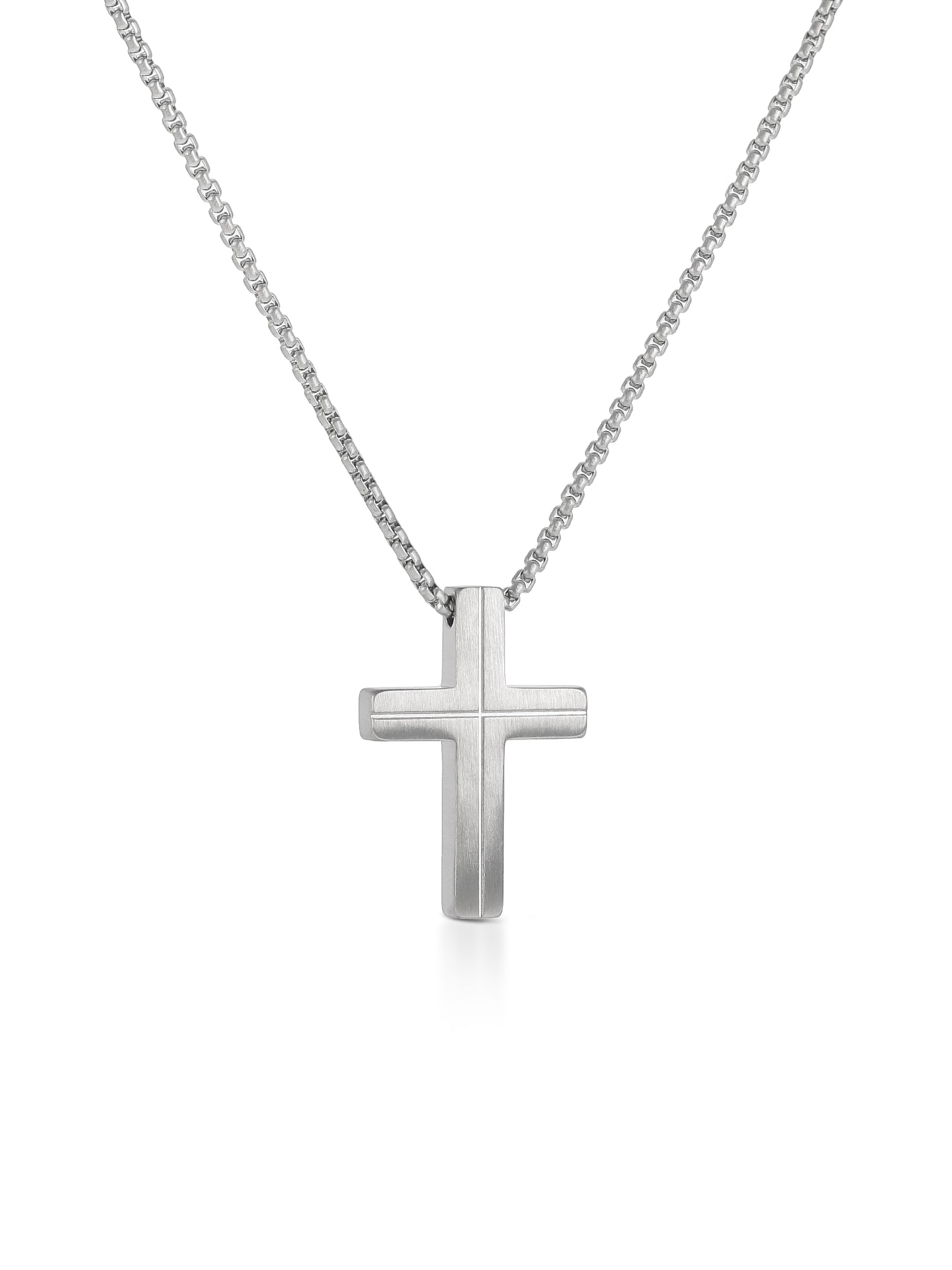 Colar 2 em 1 One Men Crossed - OAMN3203SS