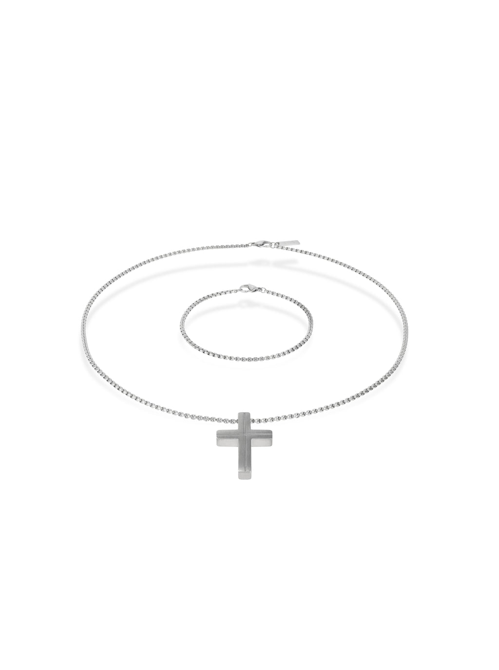 Colar 2 em 1 One Men Crossed - OAMN3203SS