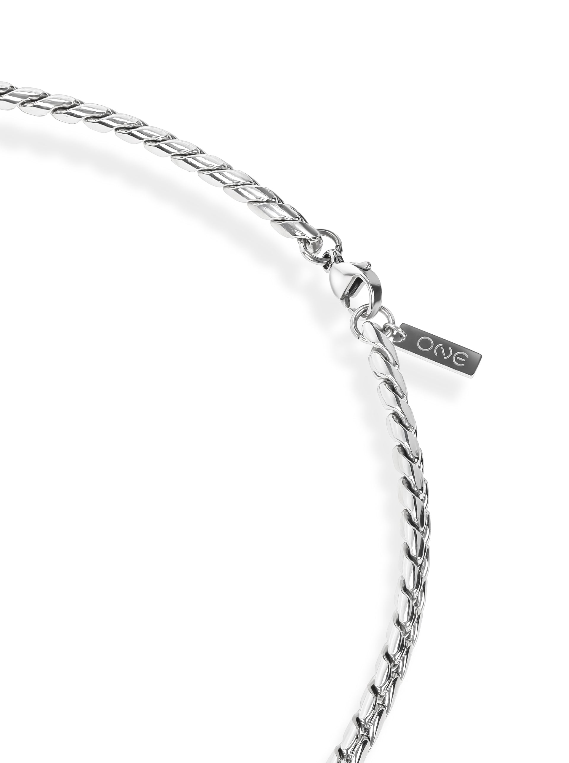 Colar 2 em 1 One Men Timeless Steel - OAMN4101SS