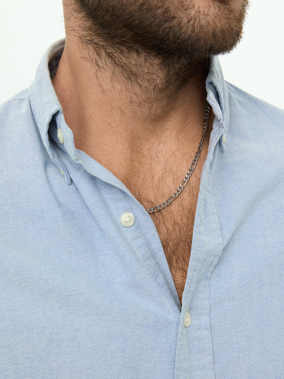 Colar 2 em 1 One Men Solid Steel - OAMN4203SS