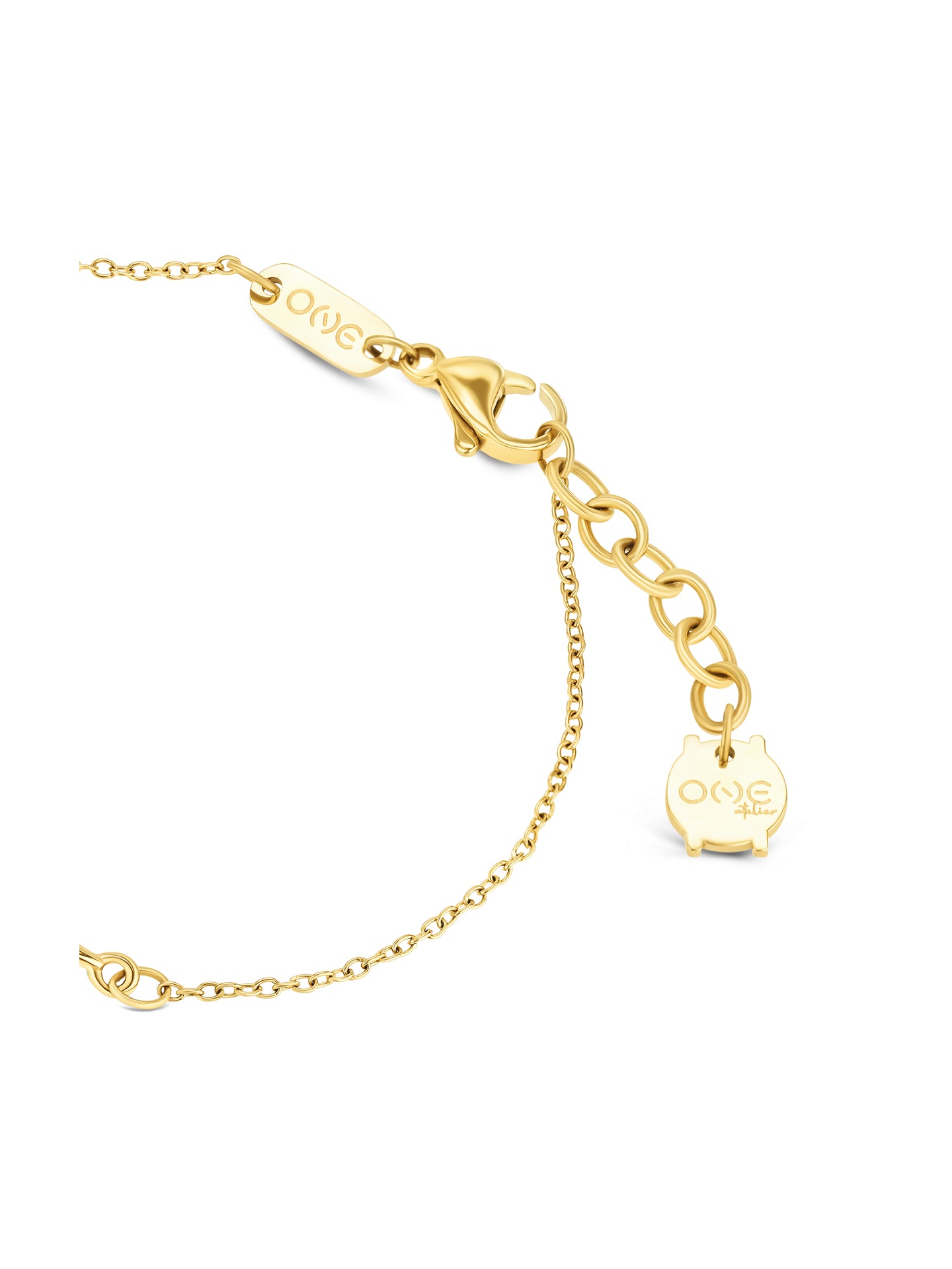 Pulseira One Senhora Margot Falling Leaves Gold - OJATB04D