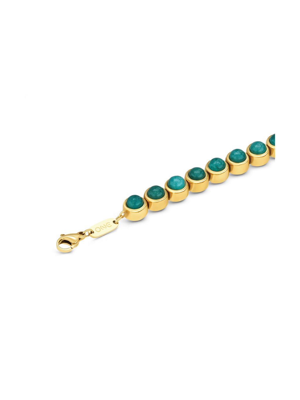 One Salina Tiny Deep Green Bracelet