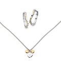 Set Colar & Brincos One Crazy Heart - OJBCH01T