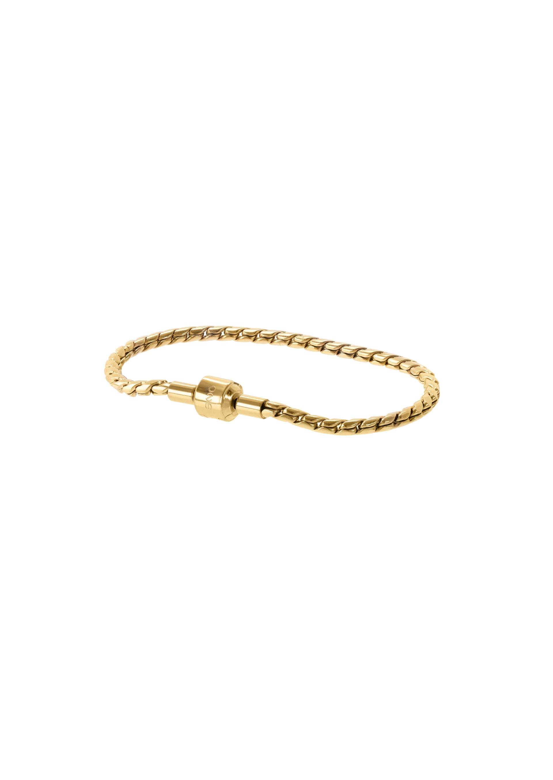 Pulseira One Master Twisted Gold - OJBMT01G