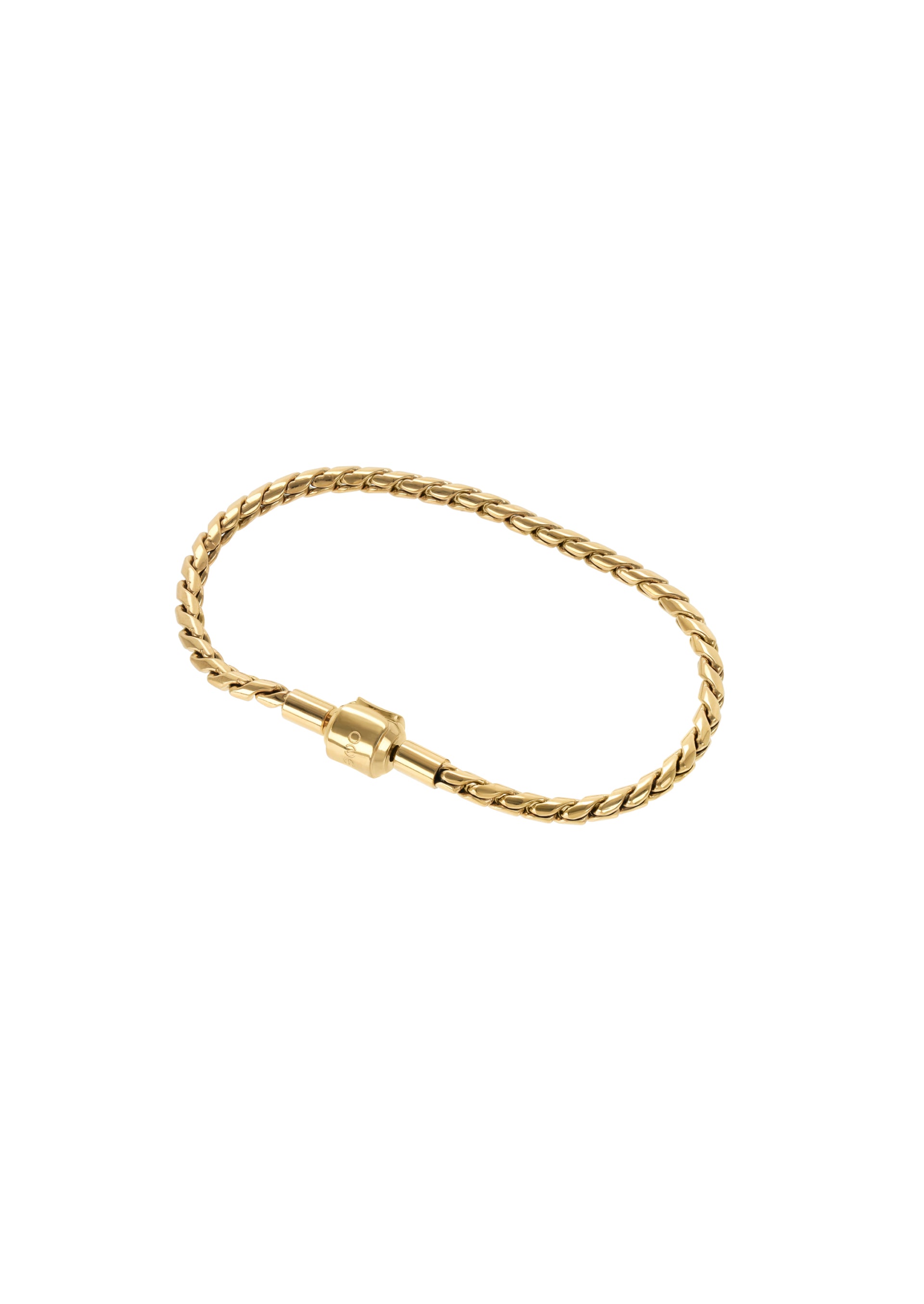 Pulseira One Master Twisted Gold - OJBMT01G