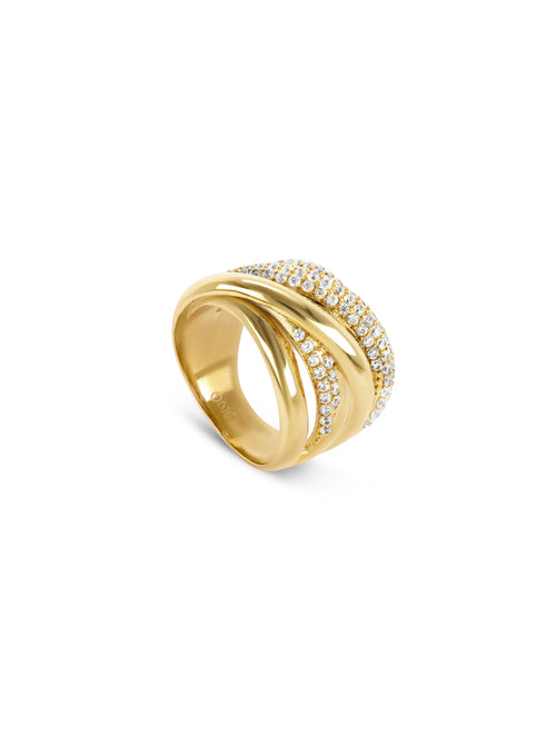 Anel One Bold 02 Gold - OJBR02G