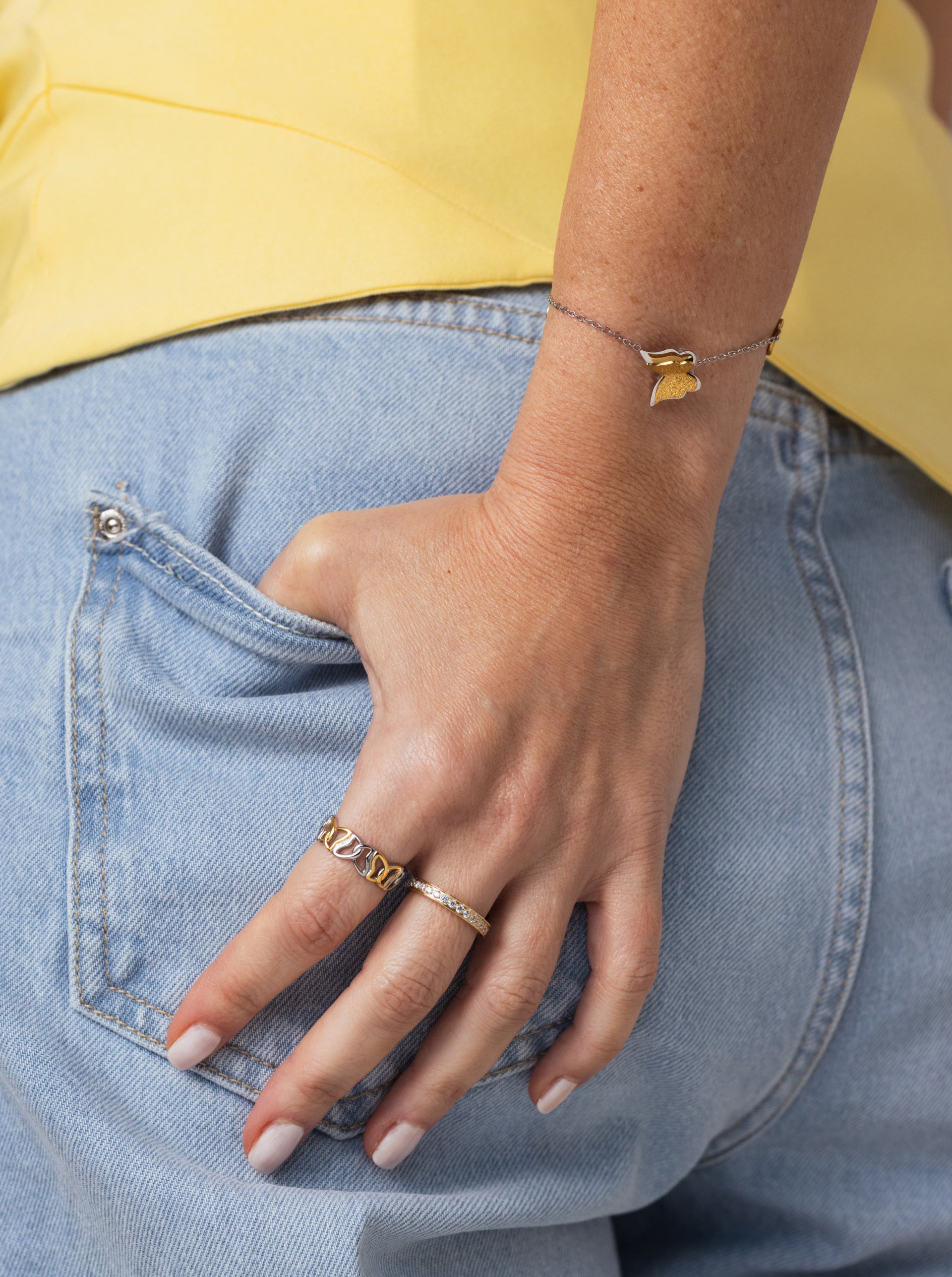 Anel One Butterfly - OJBR02SG