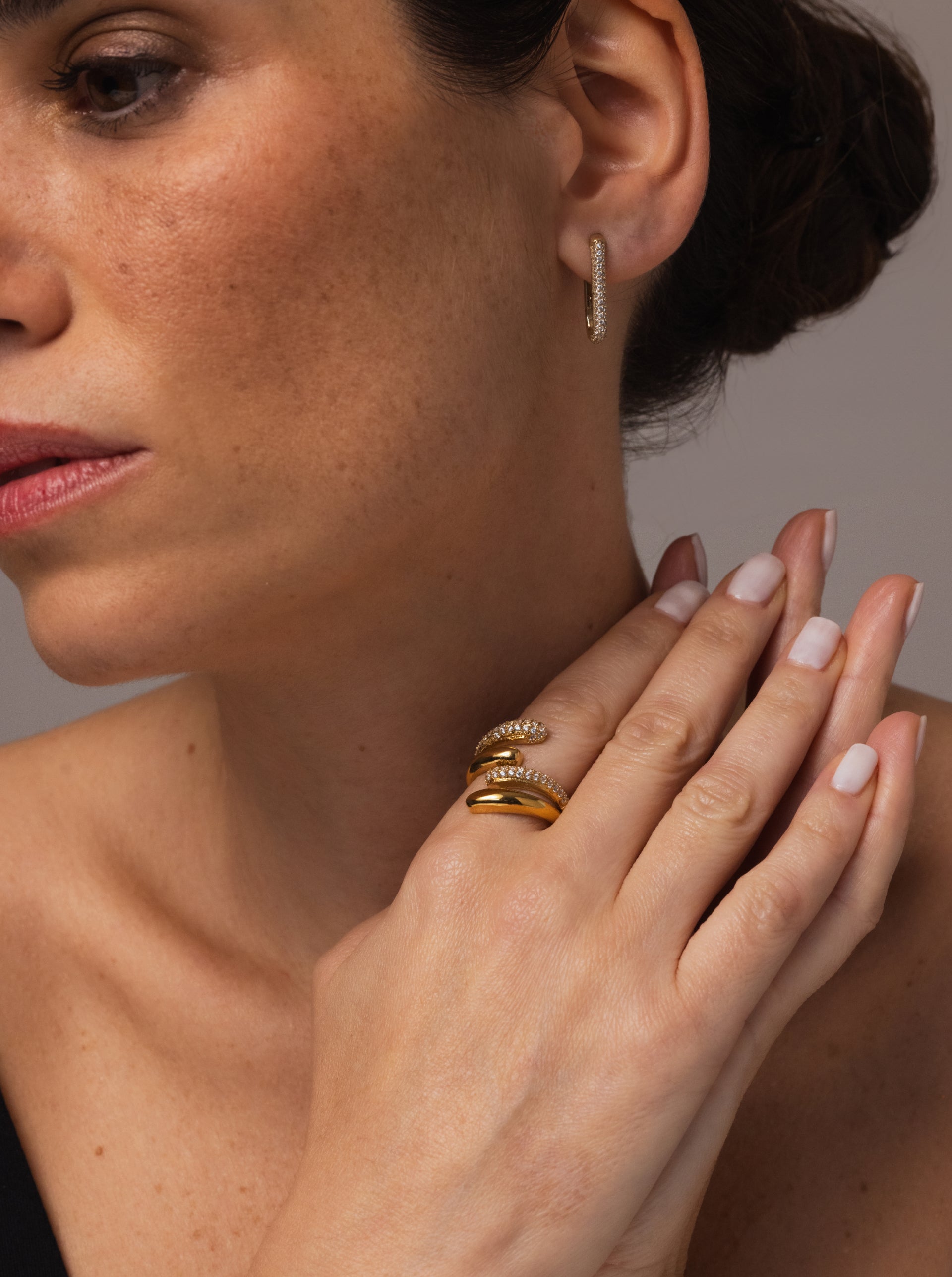 Anel One Bold 04 Gold - OJBR04G