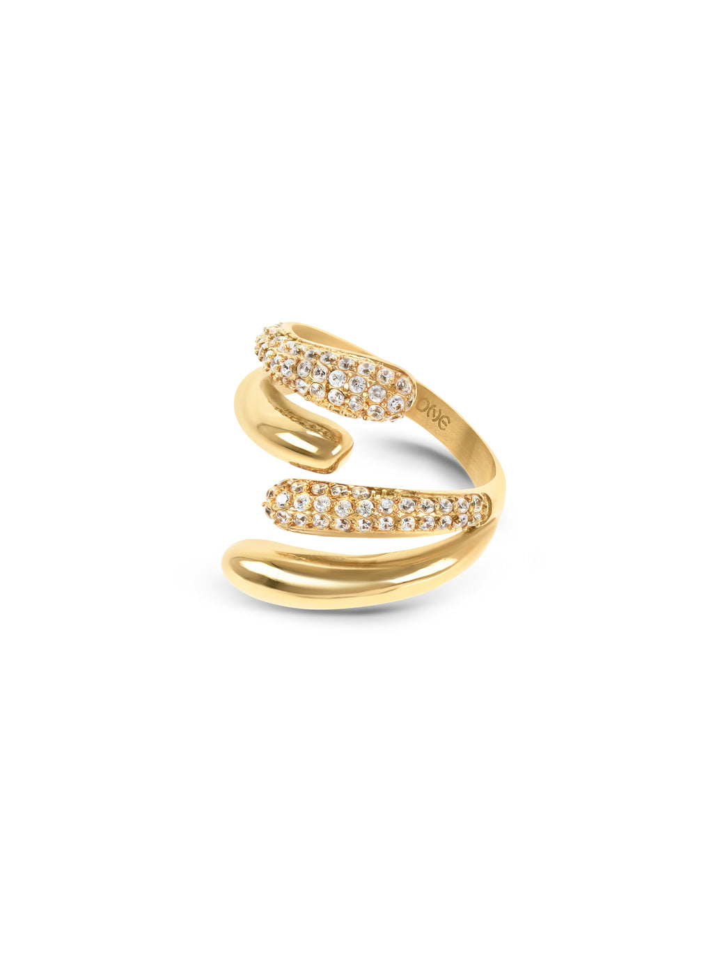Anel One Bold 04 Gold - OJBR04G