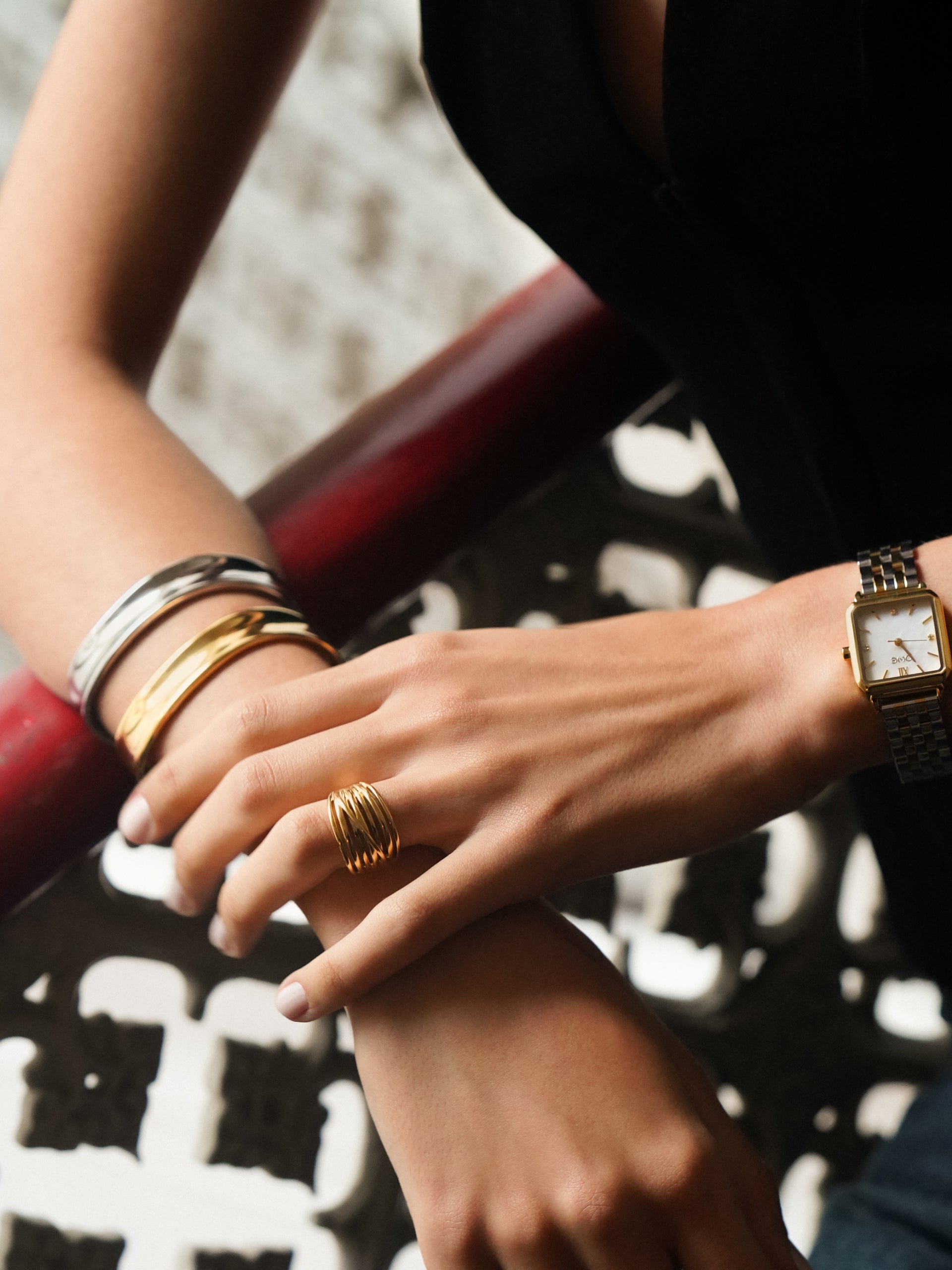 Anel One Bold 07 Gold - OJBR07G