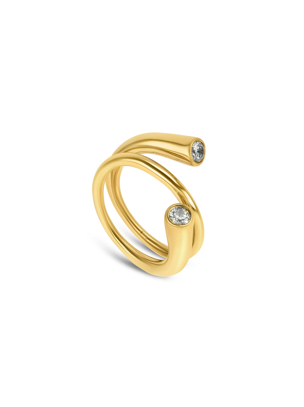 Anel One Bold 08 Gold - OJBR08G