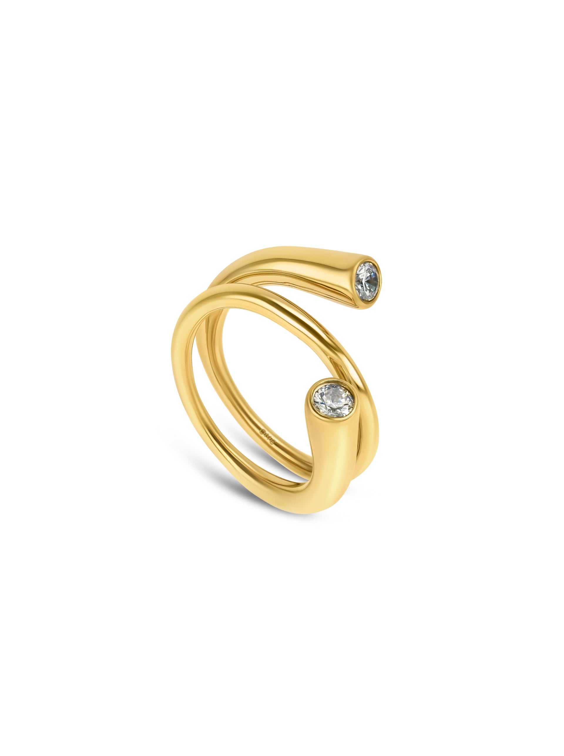 Anel One Bold 08 Gold - OJBR08G