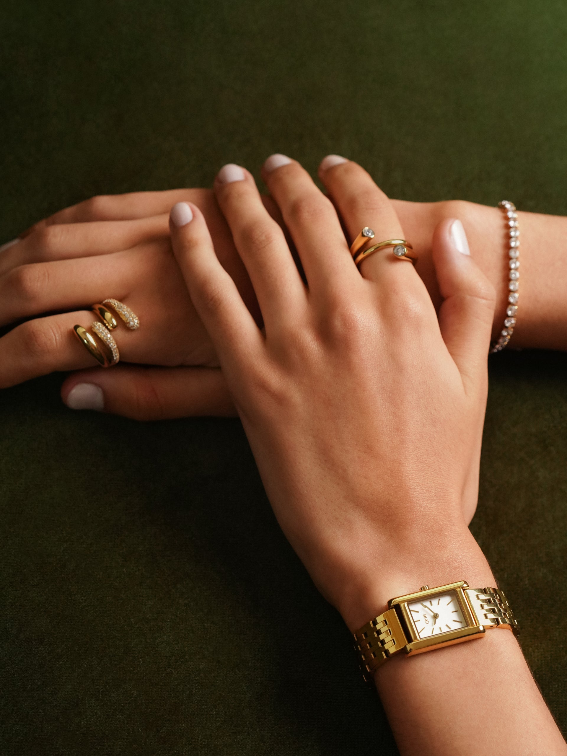 Anel One Bold 08 Gold - OJBR08G