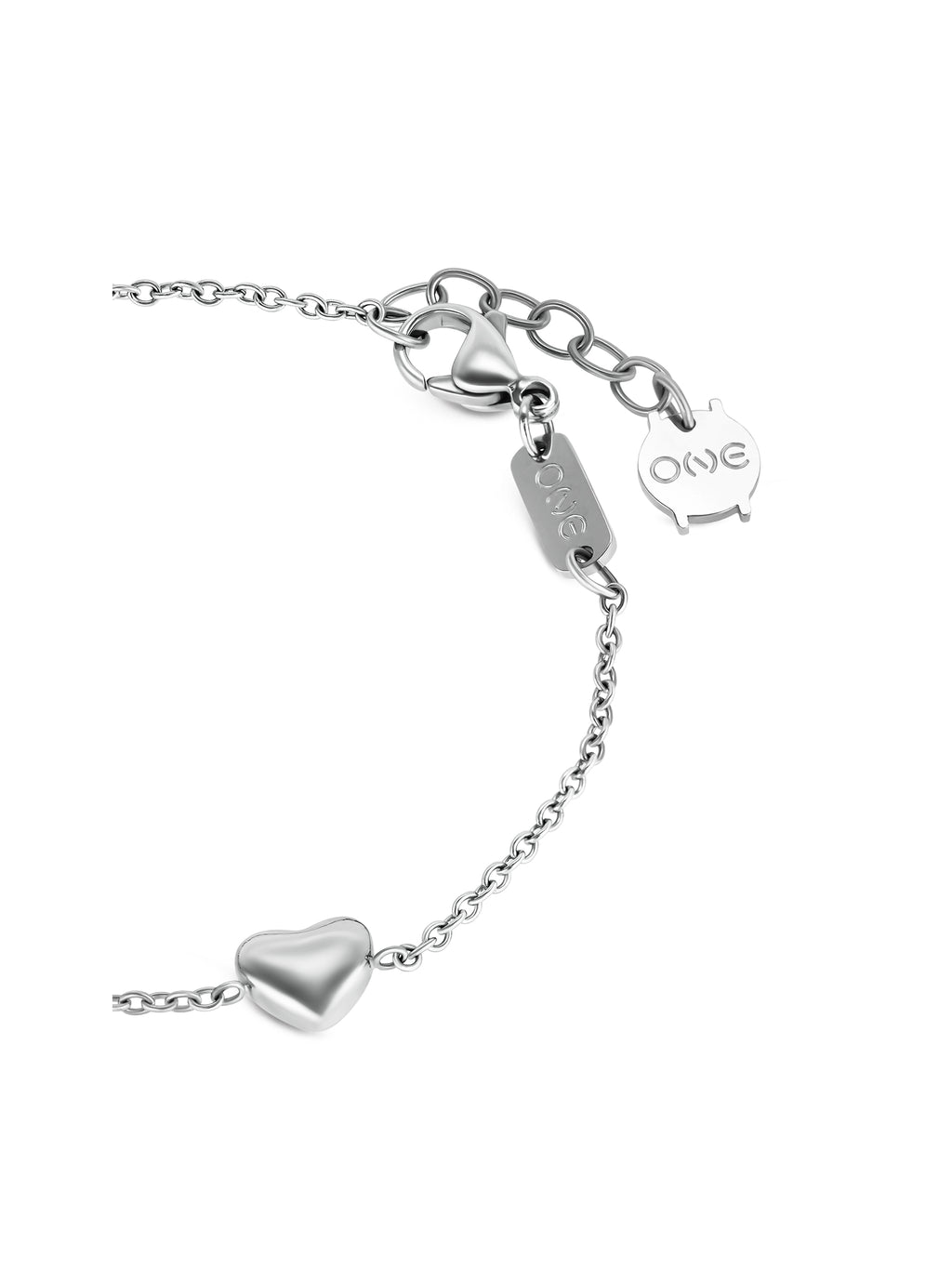 Pulseira One Crazy Heart Embrace - OJCHB03T