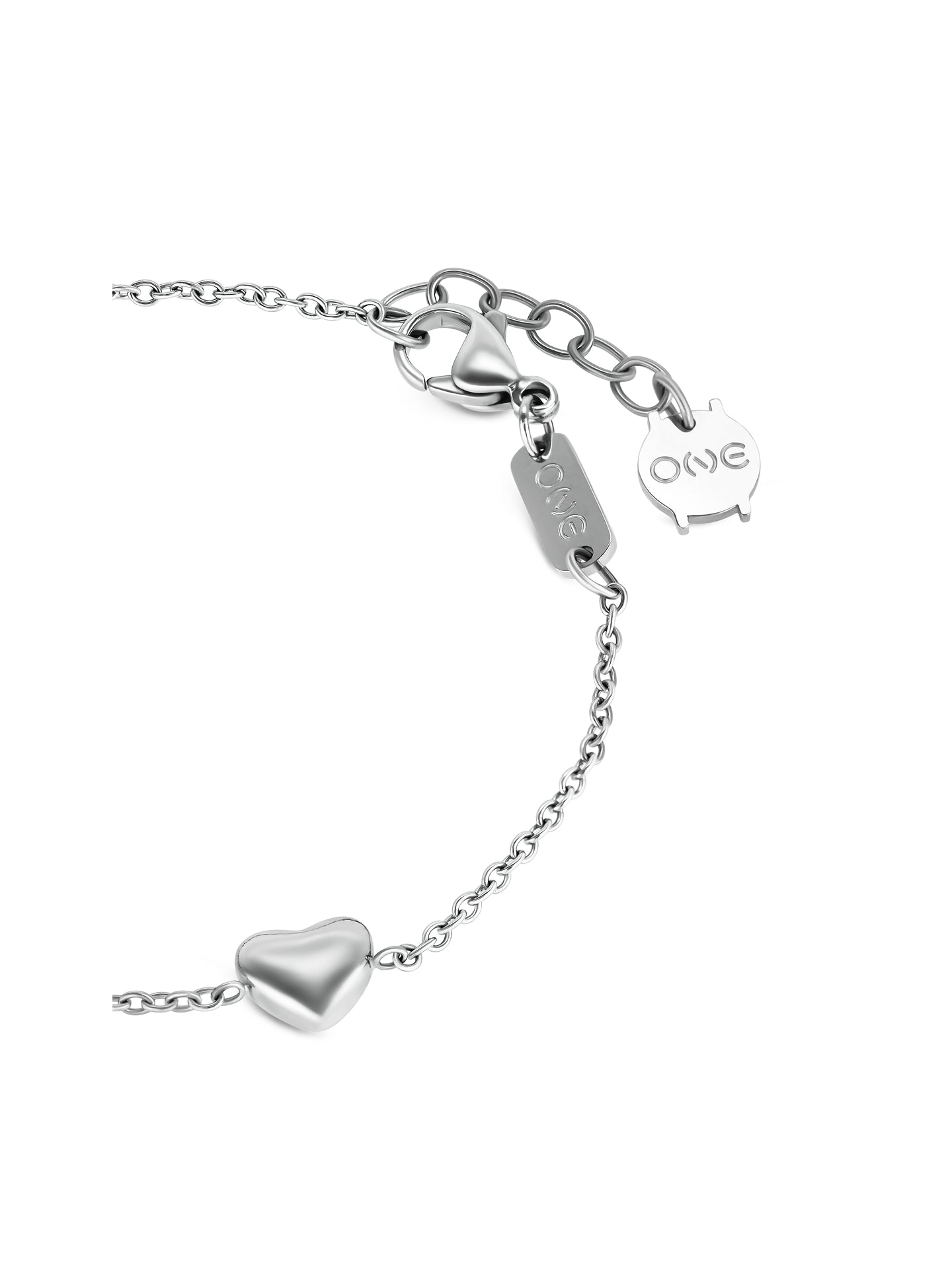 Pulseira One Crazy Heart Embrace - OJCHB03T