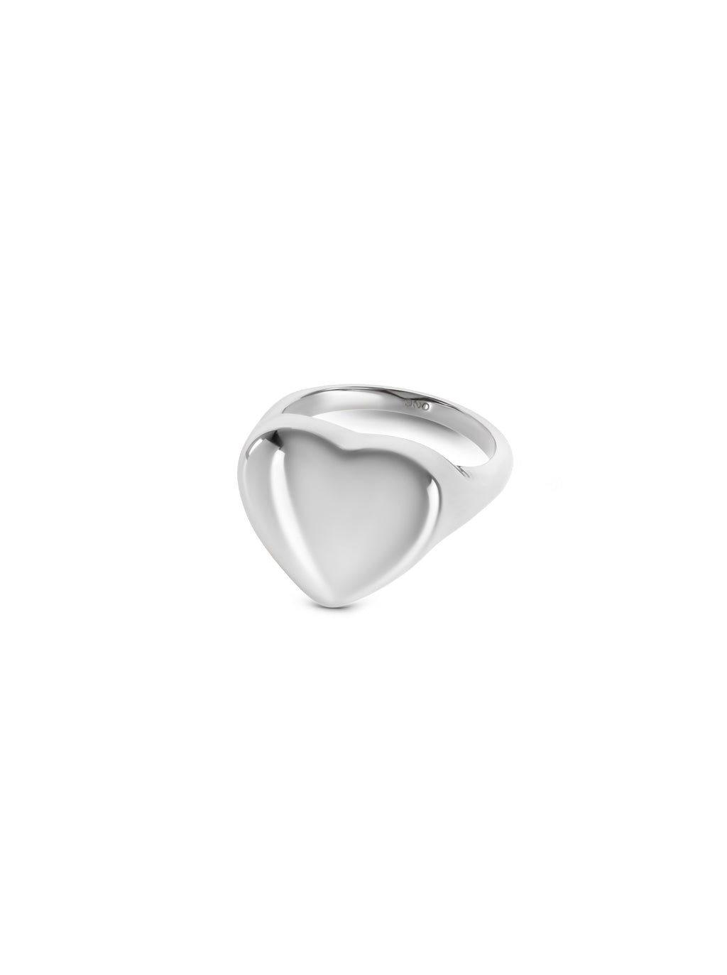 Anel One Crazy Heart Big Silver - OJCHR03S