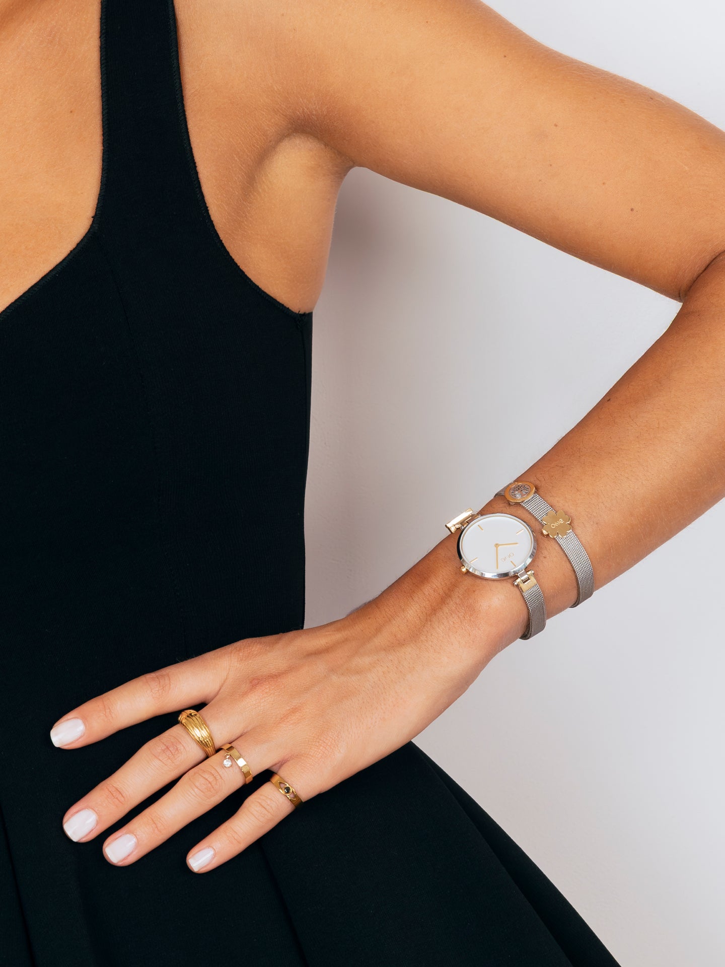 Anel One Contrast - OJCR03Y