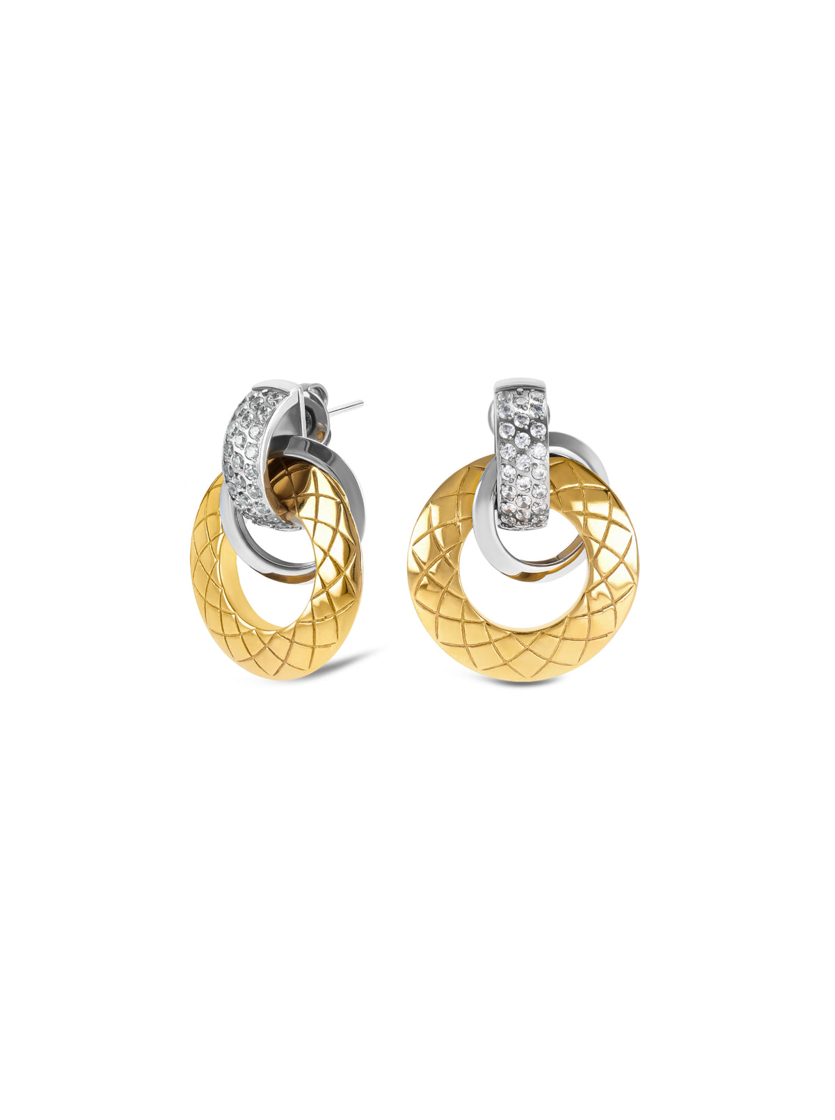 Brincos One Delightful Circle - OJDFE03SG