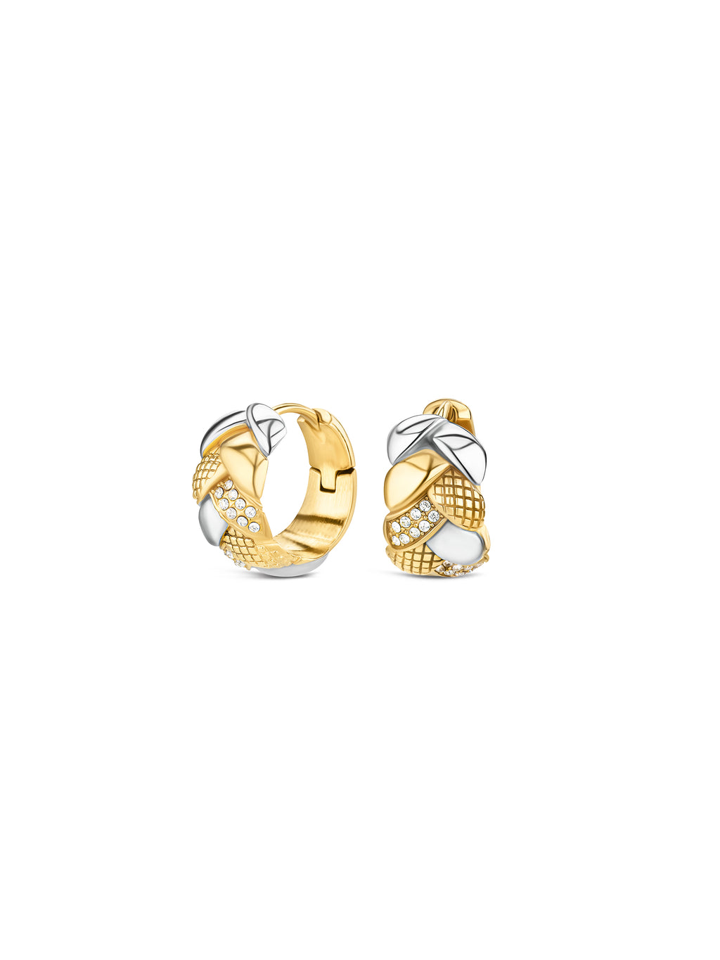 Brincos One Senhora Delightful Twist Gold - OJDFE06G