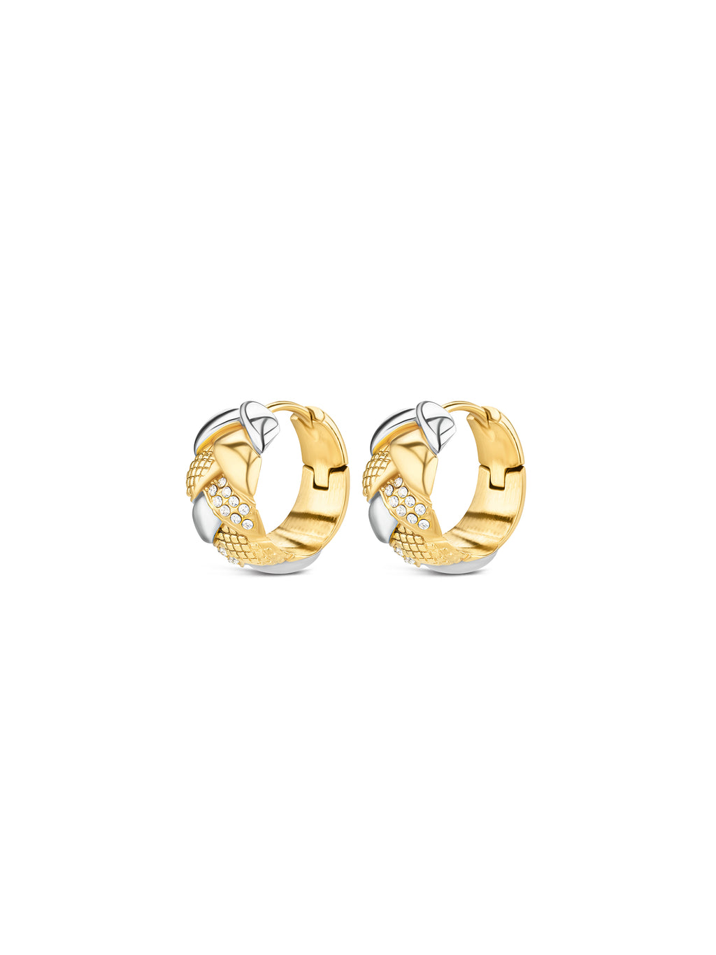 Brincos One Senhora Delightful Twist Gold - OJDFE06G