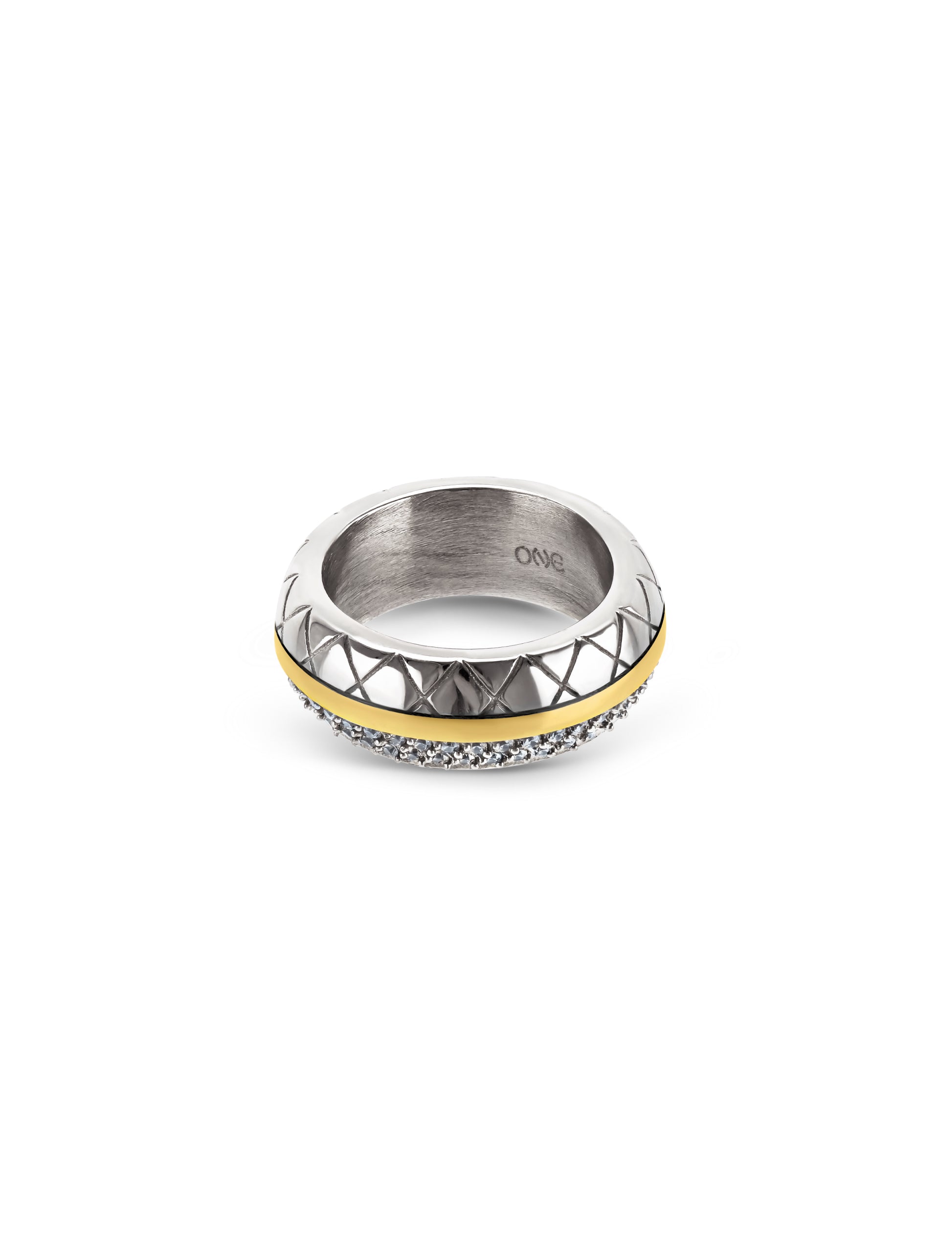 Anel One Delightful Bicolor - OJDFR01SG