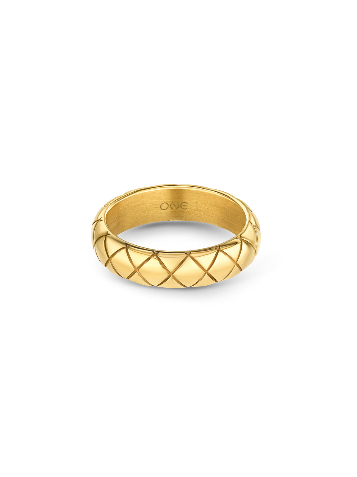 Anel One Delightful Medium Gold
