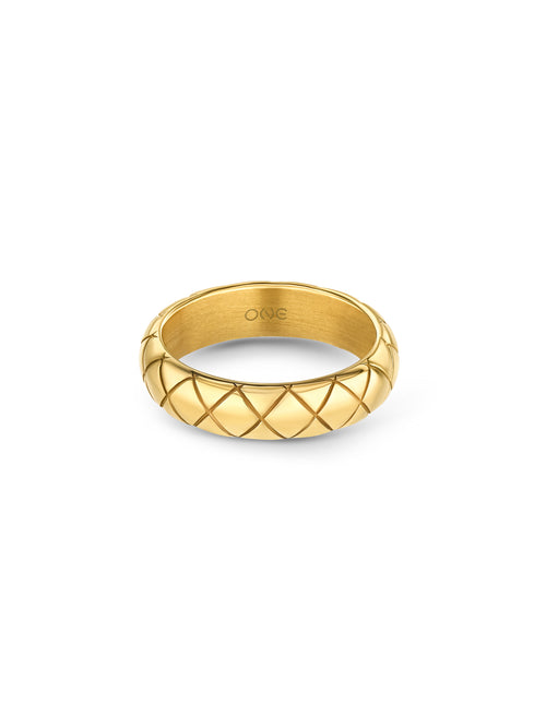 Anel One Delightful Medium Gold