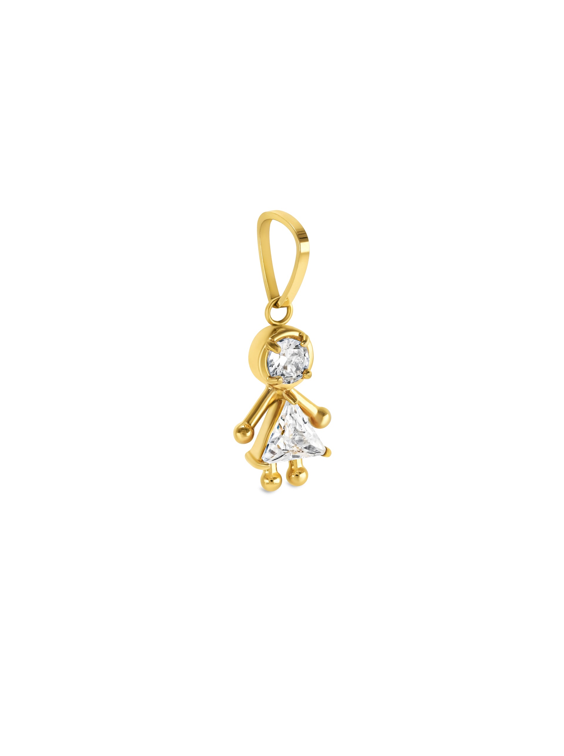 Charme One Energy Menina Cristal Gold - OJEBC724