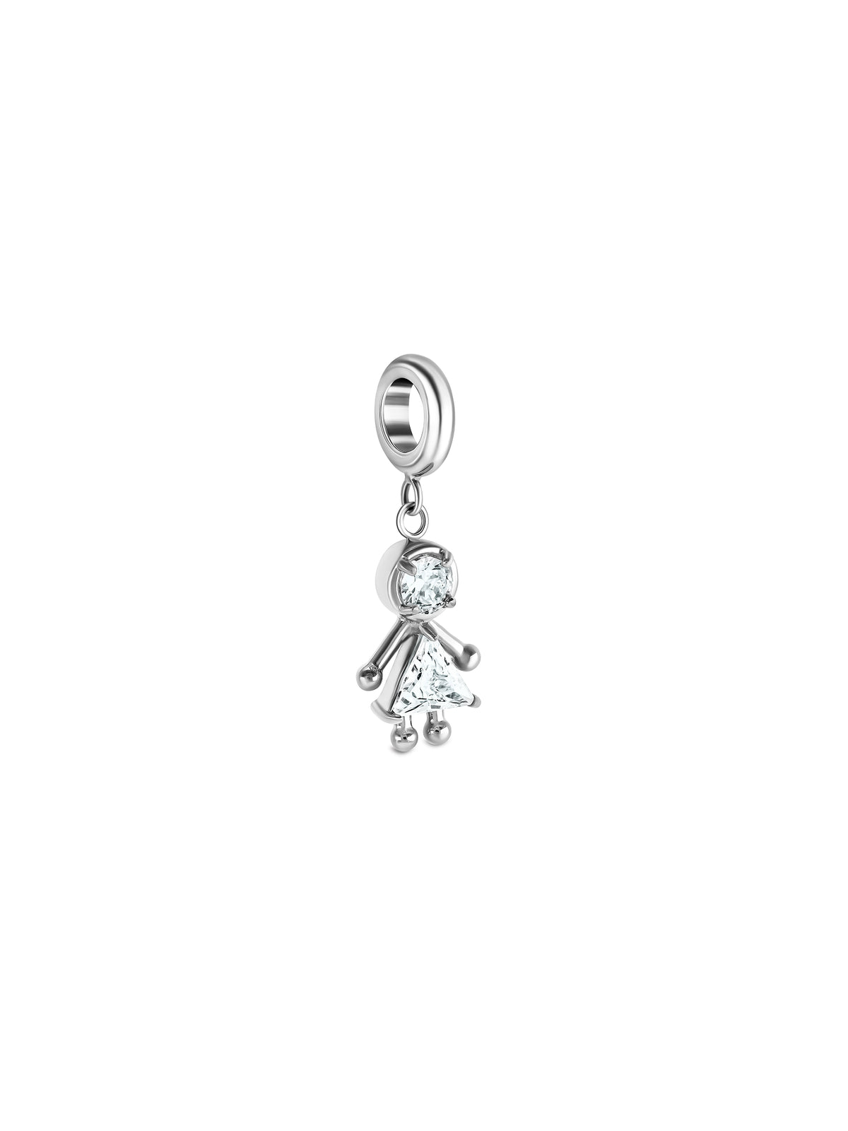 Charme One Energy Menina Cristal Silver