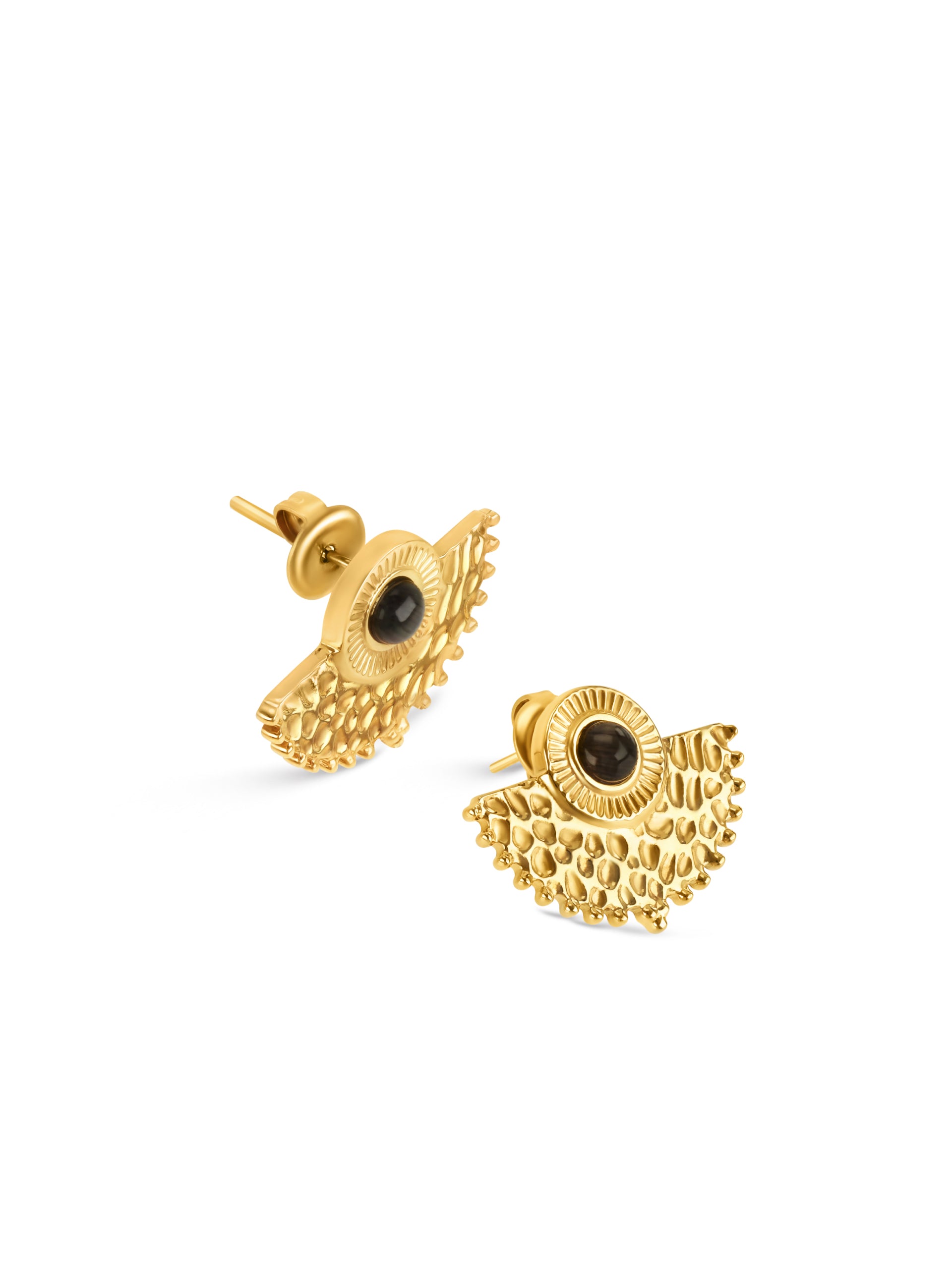 Brincos One Evil Eye Gray - OJEEE03G