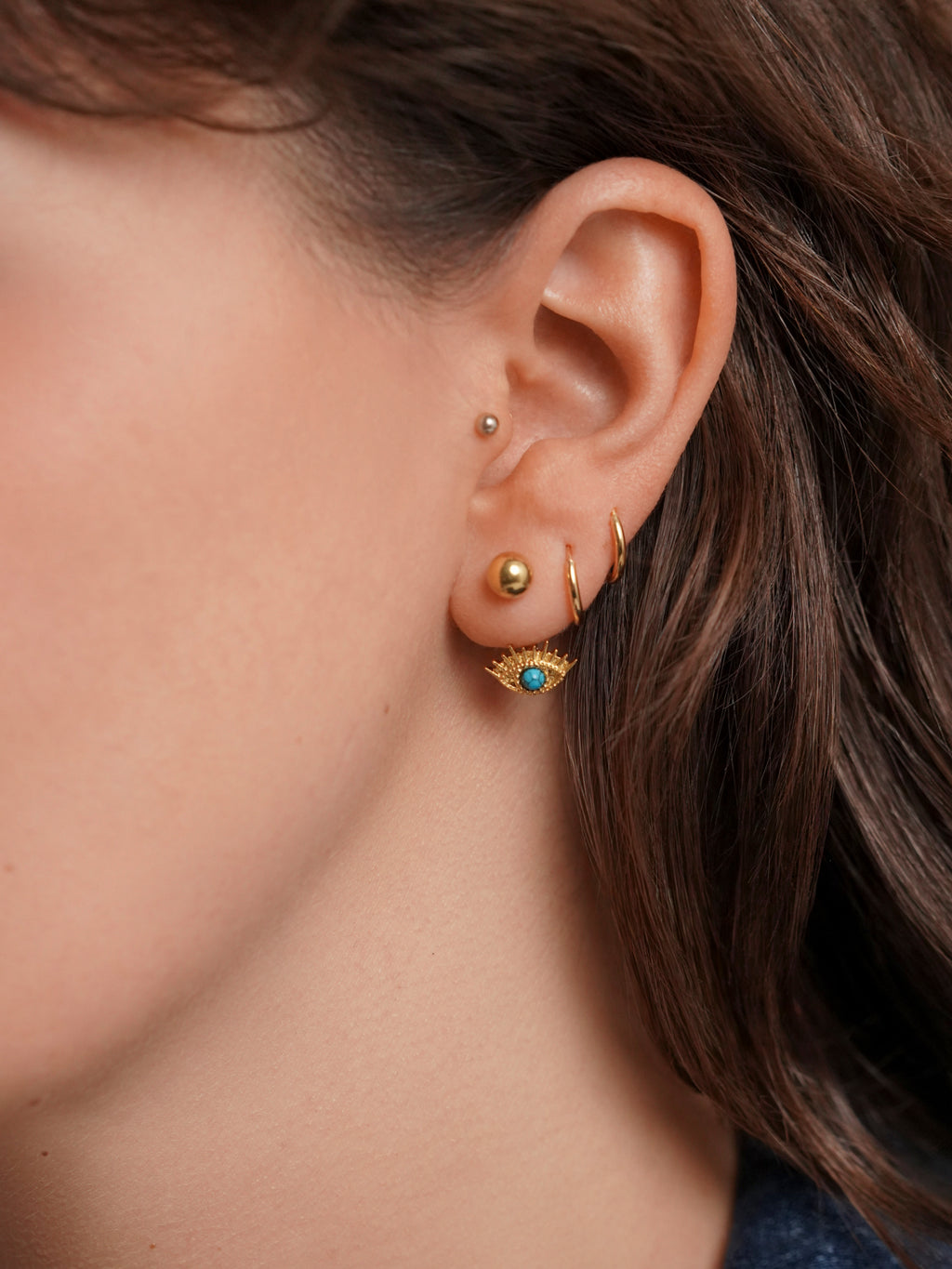 Brincos One Amulet Blue - OJEEP24G