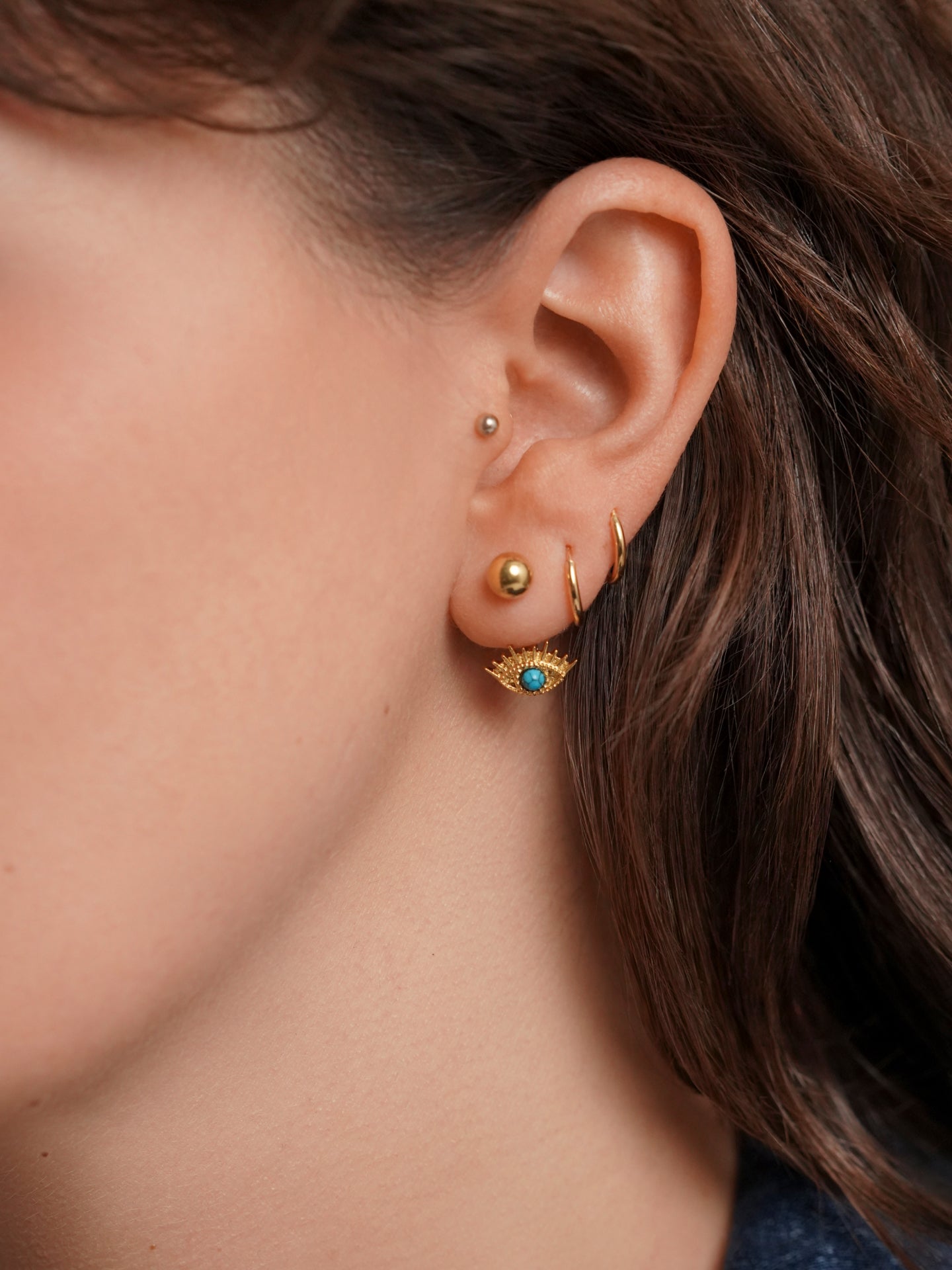 Brincos One Amulet Blue - OJEEP24G