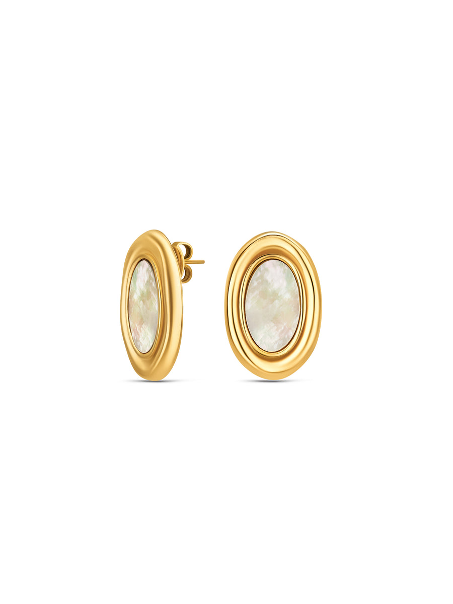 Brincos One Flirt Oval Moon - OJEEP42G