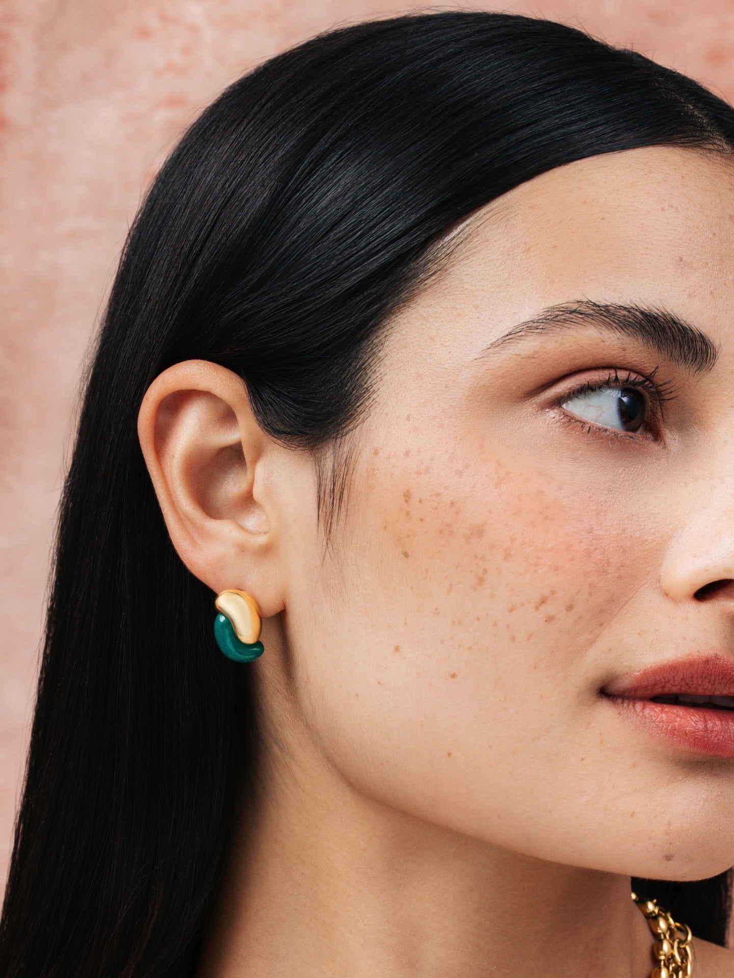 Brincos One Salina Tiefgrün