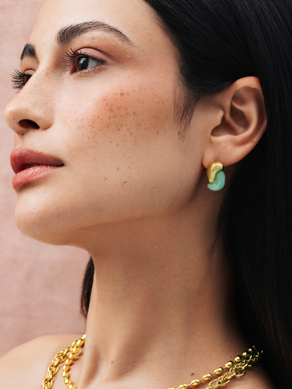 One Earrings Salina Green Mint