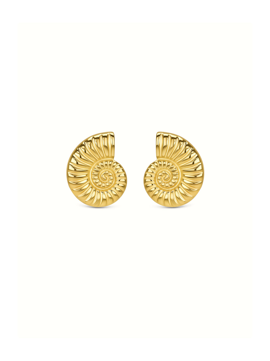 Pendientes ONE Coral Pearl Gold
