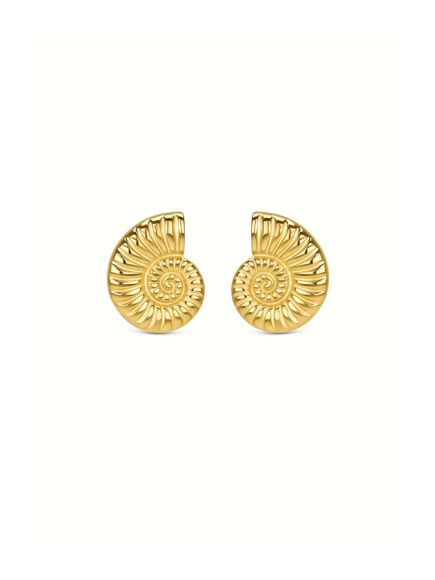 Pendientes ONE Coral Pearl Gold