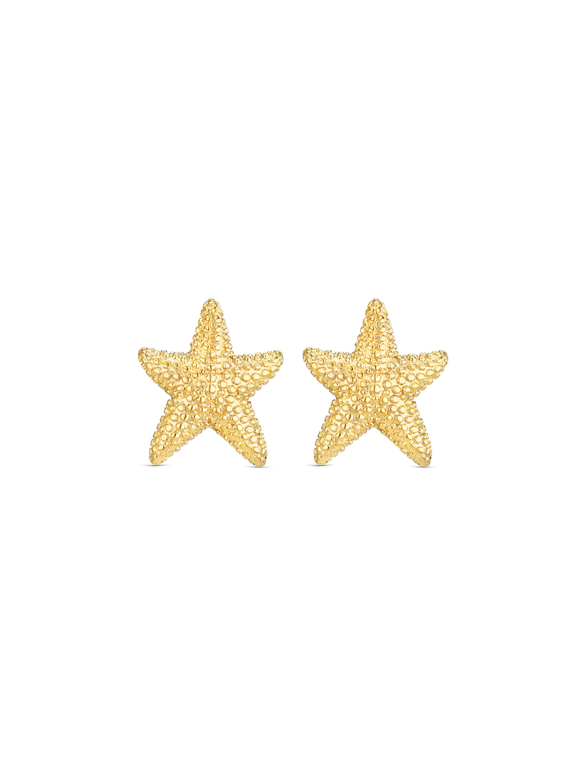 Brincos One Senhora Mini Sunny Star Gold - OJEEP70G