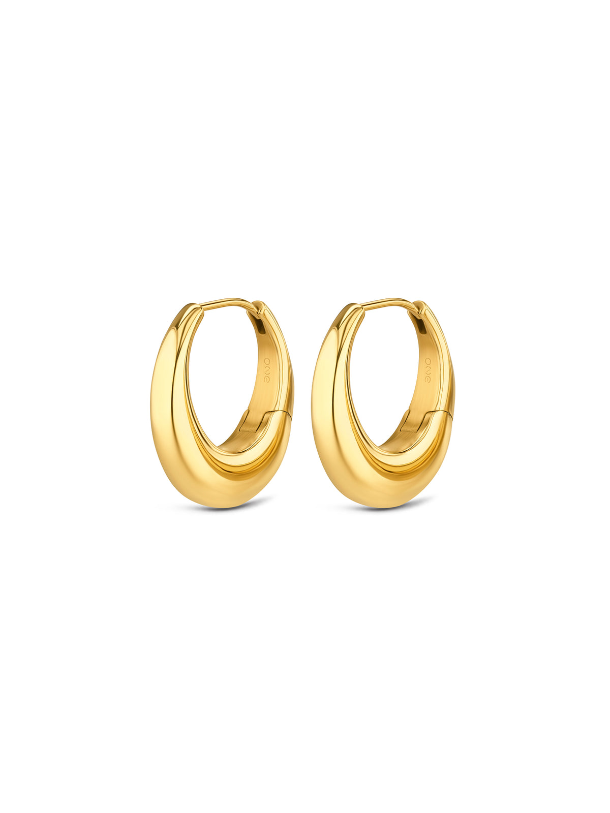 Brincos One Senhora Groove Gold - OJEEP77G