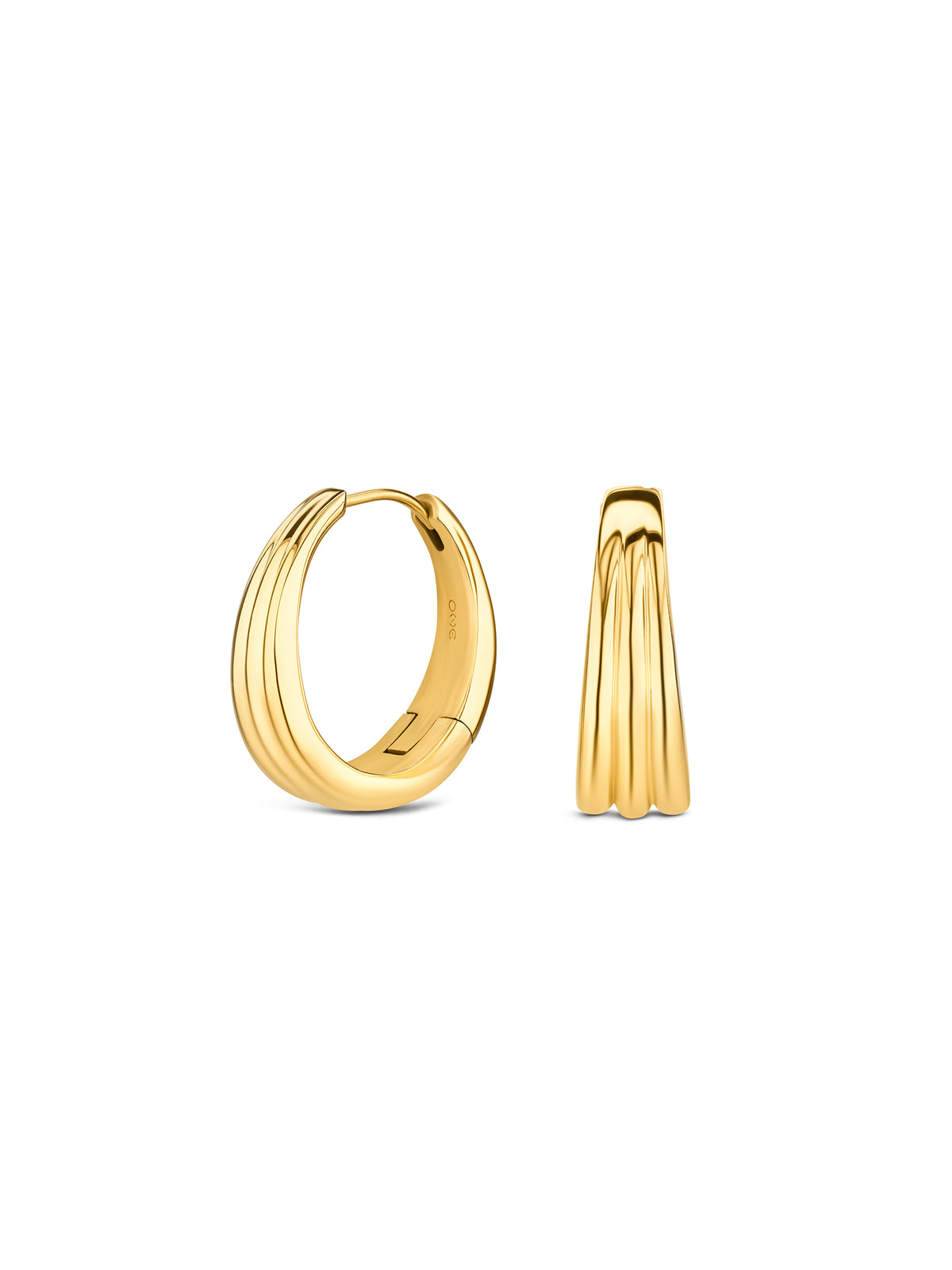 Brincos One Senhora Fluid Gold - OJEEP78G
