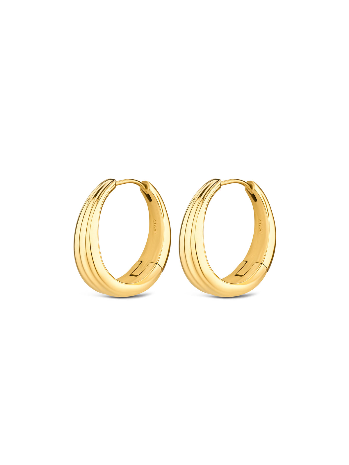 Brincos One Senhora Fluid Gold - OJEEP78G
