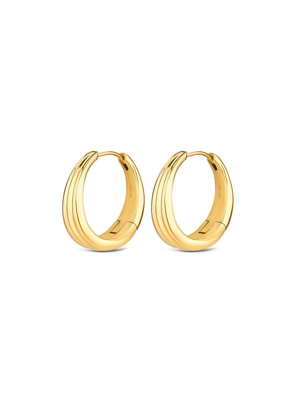 Brincos One Senhora Fluid Gold - OJEEP78G