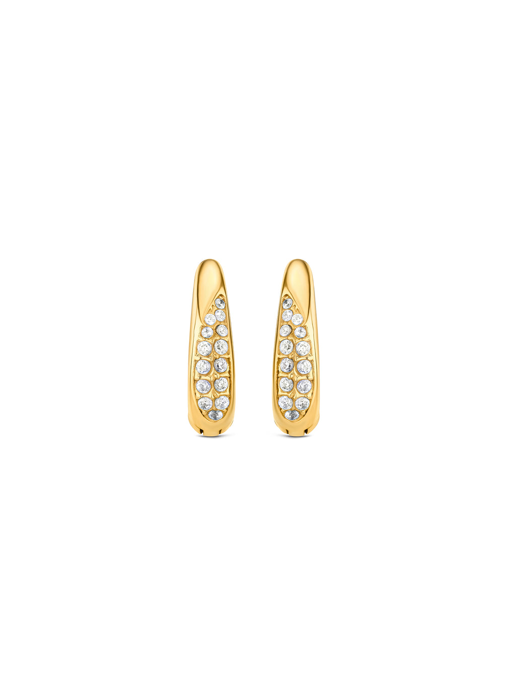Brincos One Senhora Allure Crystal Gold - OJEEP80G