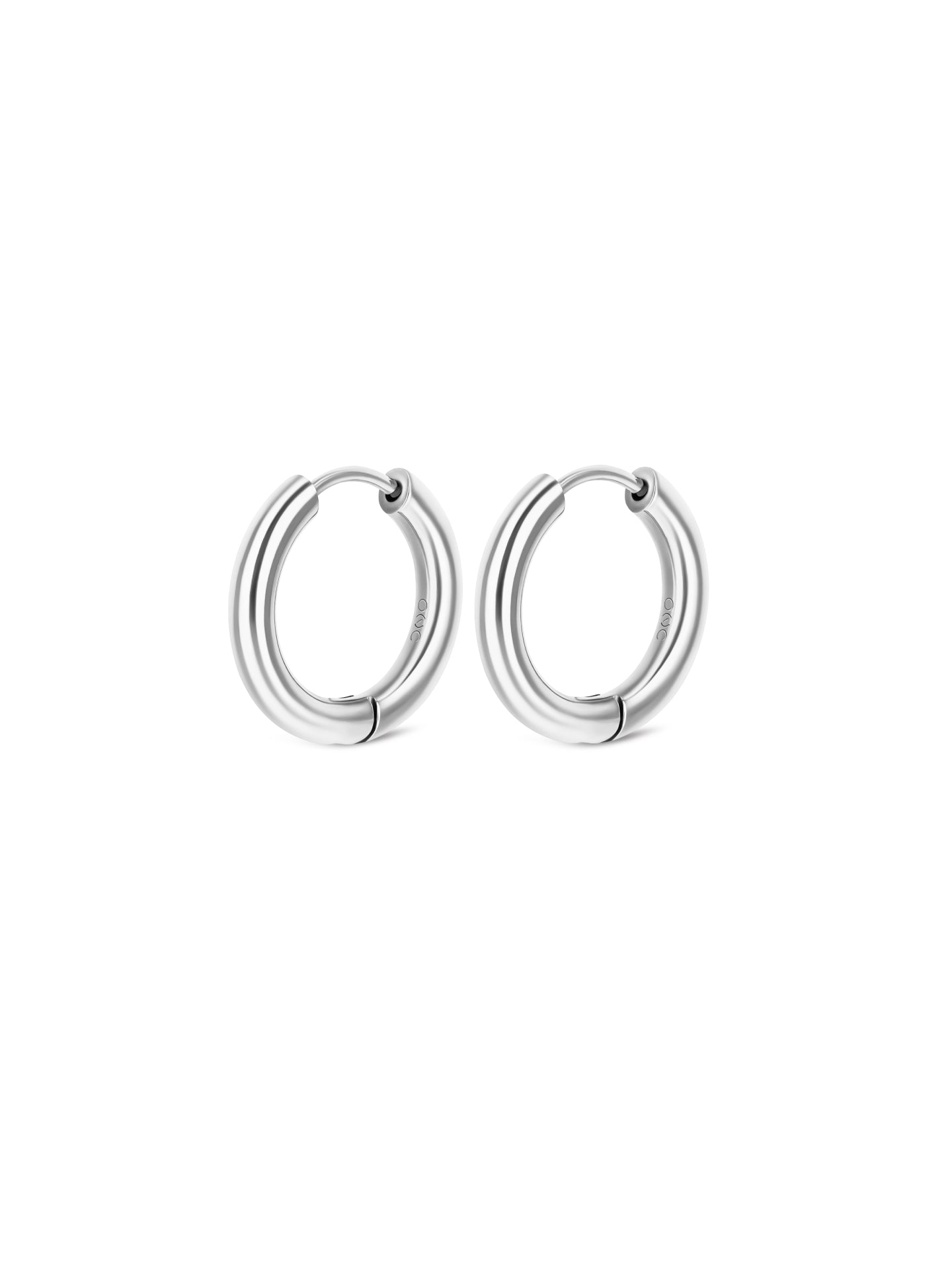 Brincos One Master Hoop Silver - OJEMS01