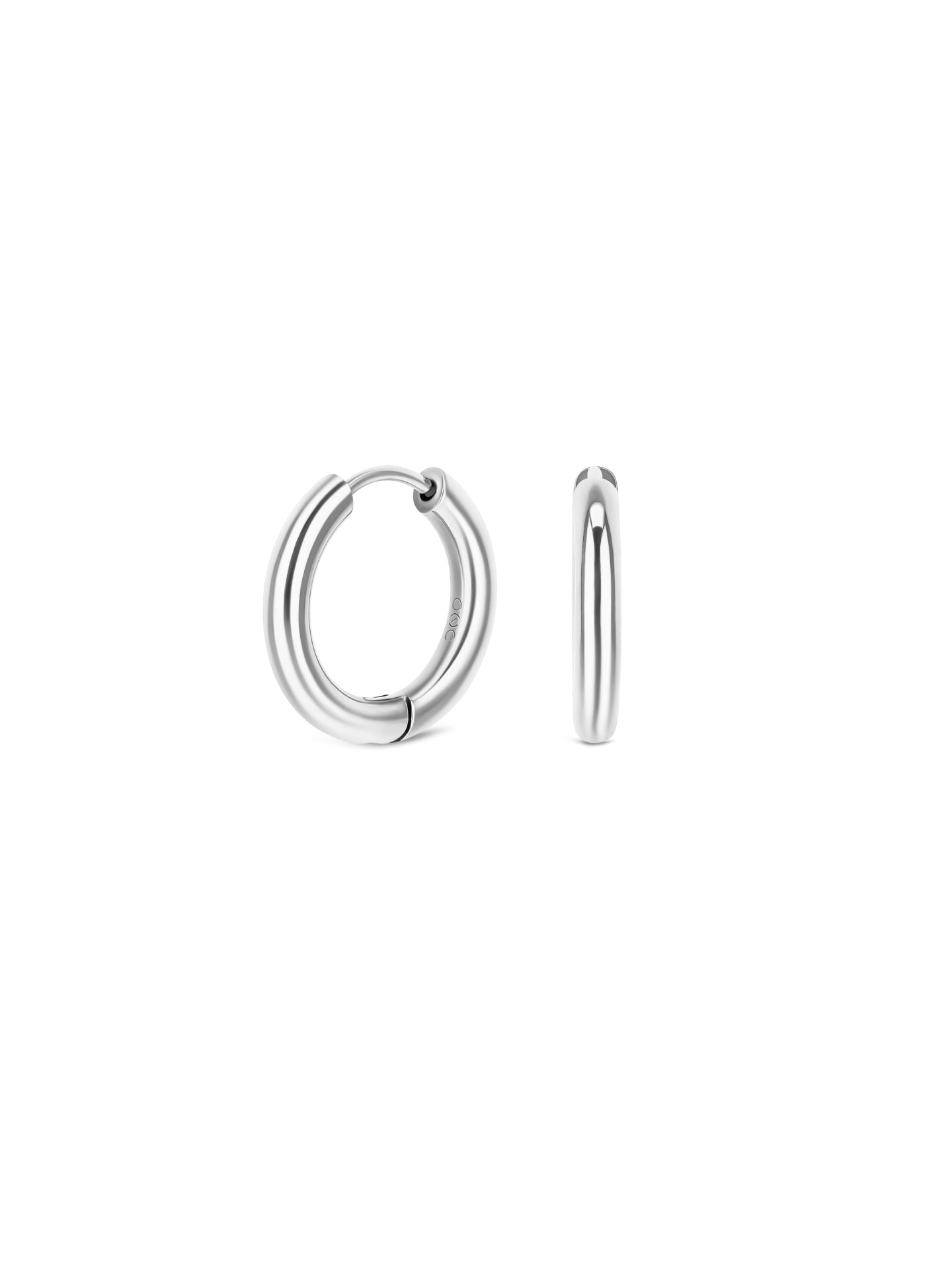 Brincos One Master Hoop Silver - OJEMS01
