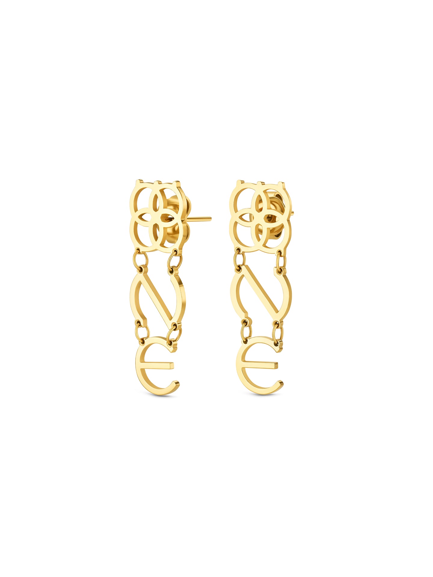 One Earrings Iconic Script – ONE