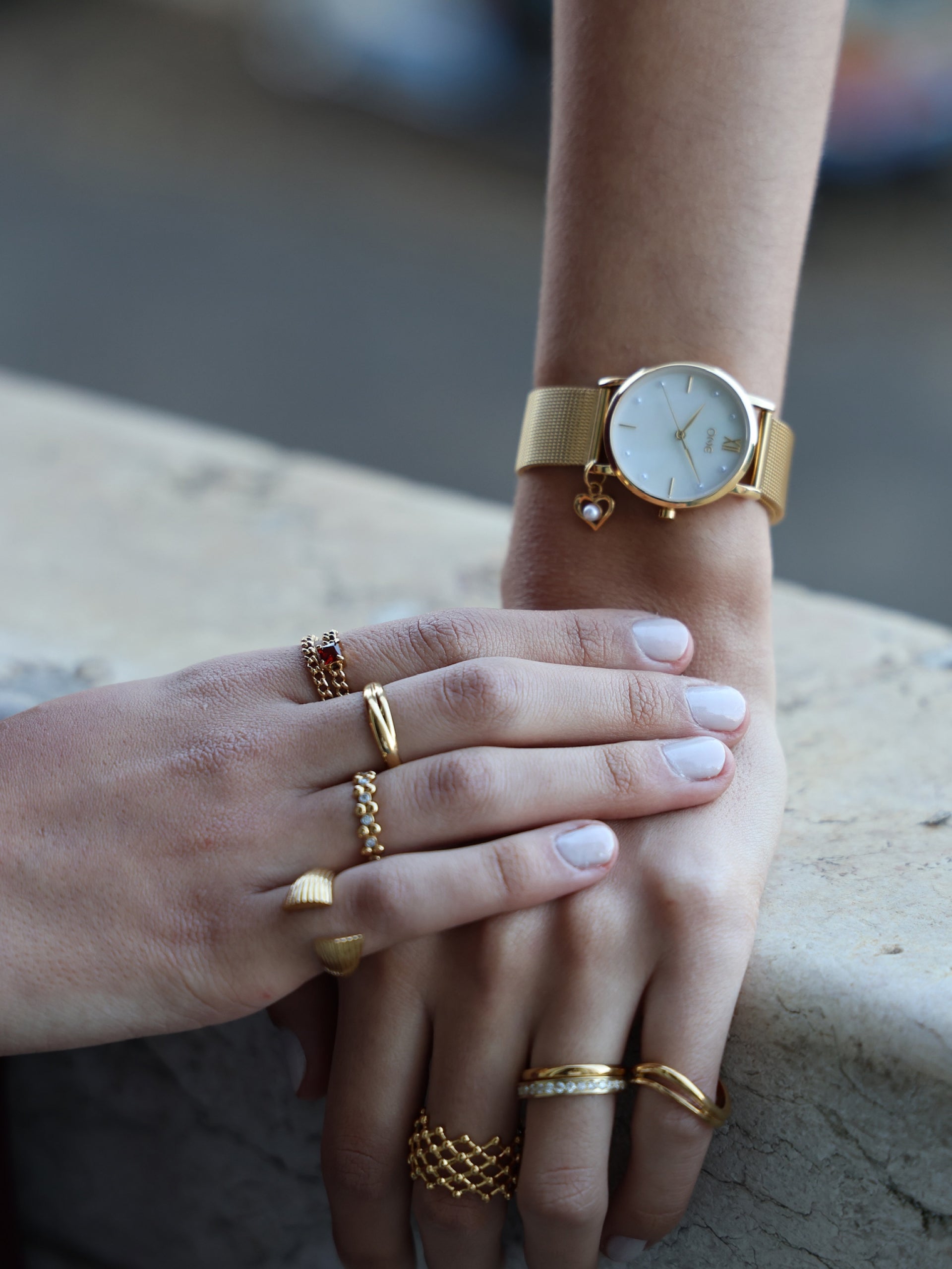 Anel One Infinity Crystal - OJIDR01G